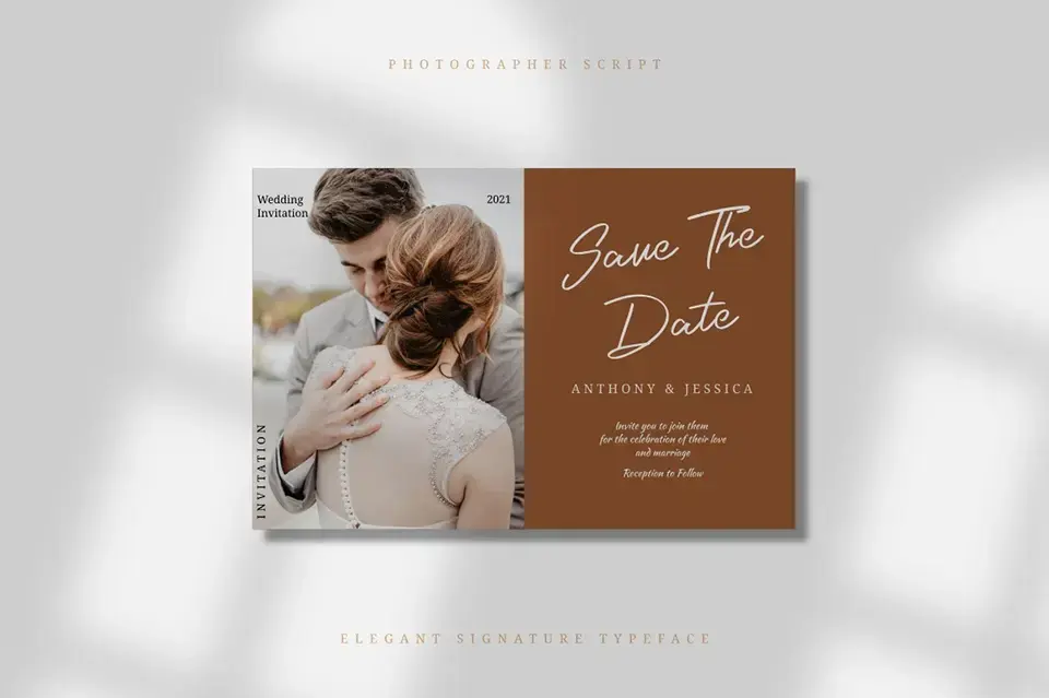 Photographer Script Font
