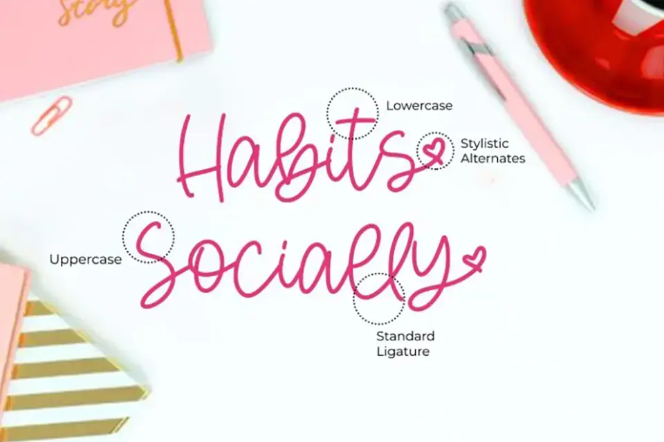 Pink Miracle Font Font Preview