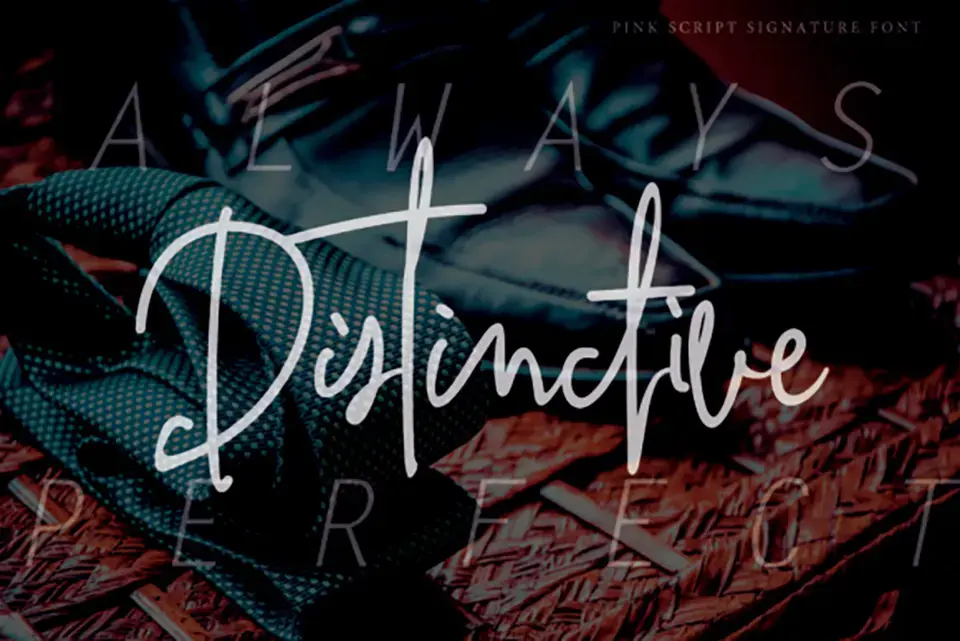 Pink Script Font