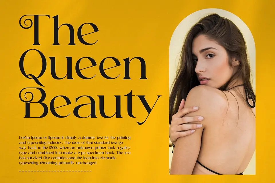 Aurora Font Font Preview in Latin
