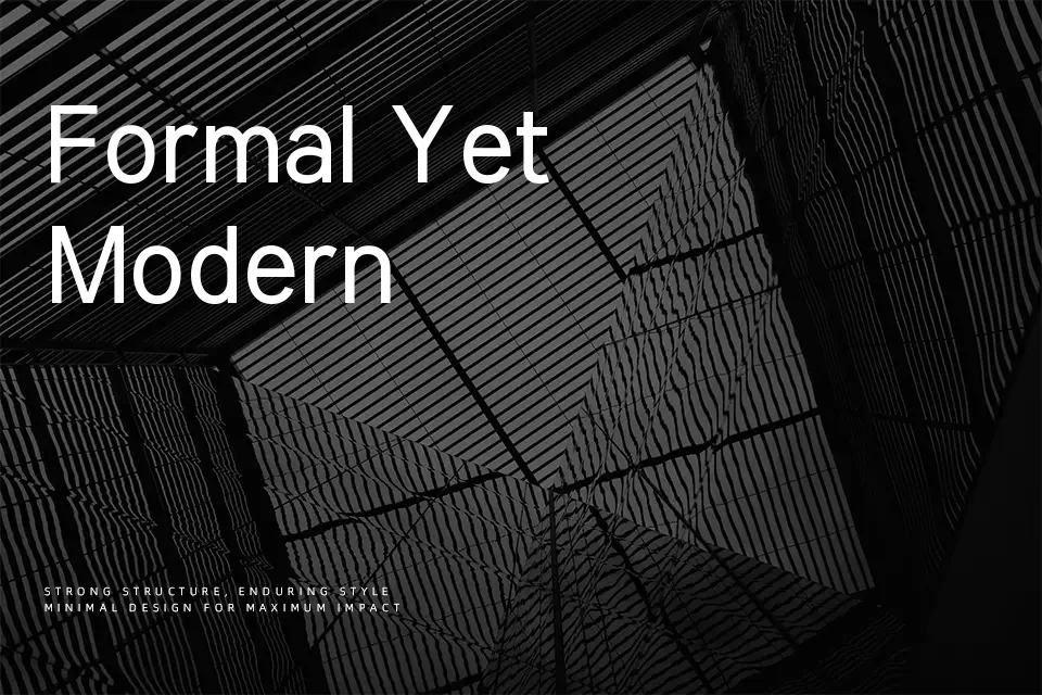 Akatab Font Sans Serif Font Preview