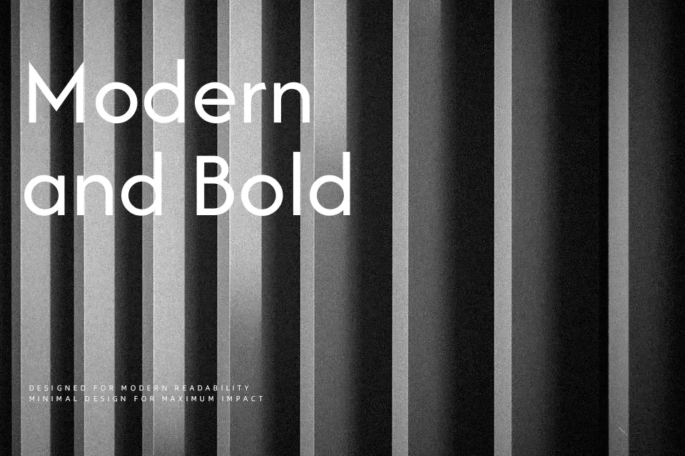 Afacad Font Font Preview for Minimal Branding