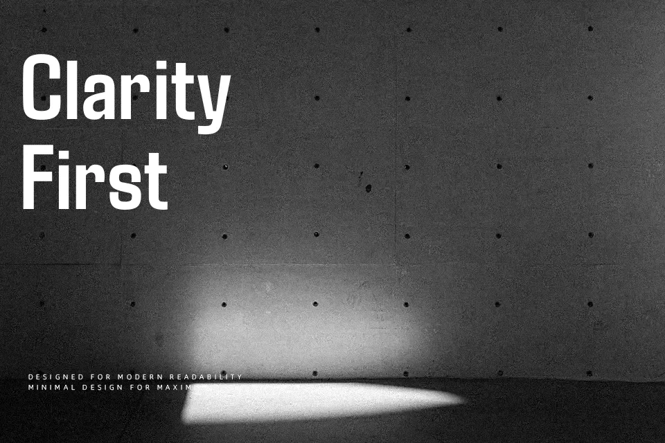 Agdasima Font Font Preview for Bold Headline