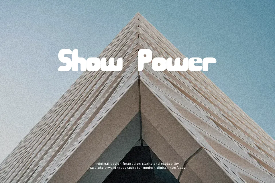 208 Font Rounded Font Preview for Social Media