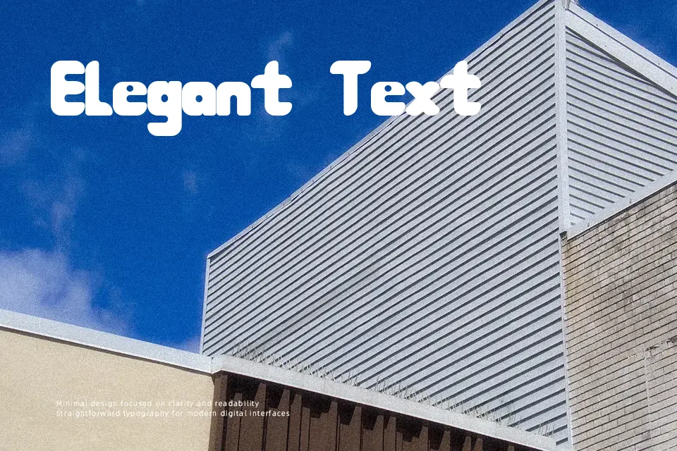 208 Font Font Preview for Retro Branding