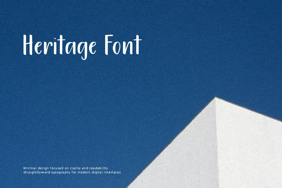 212 Warmheart Sans Font Font Preview for Playful Poster