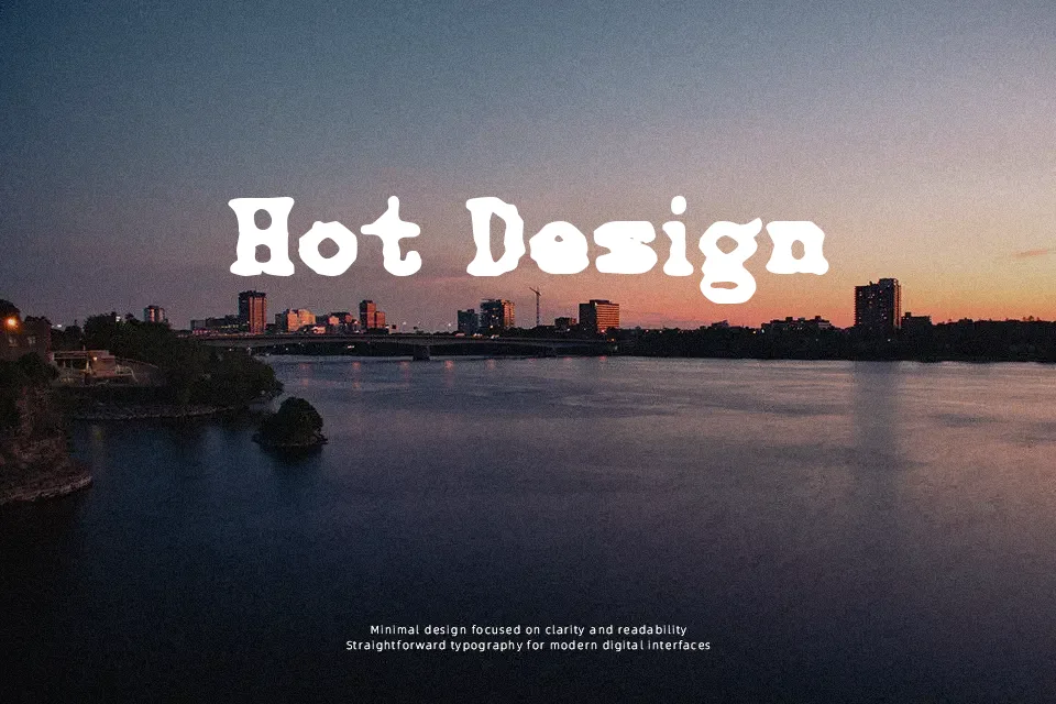 3000 Font Font Preview for Dark Logo