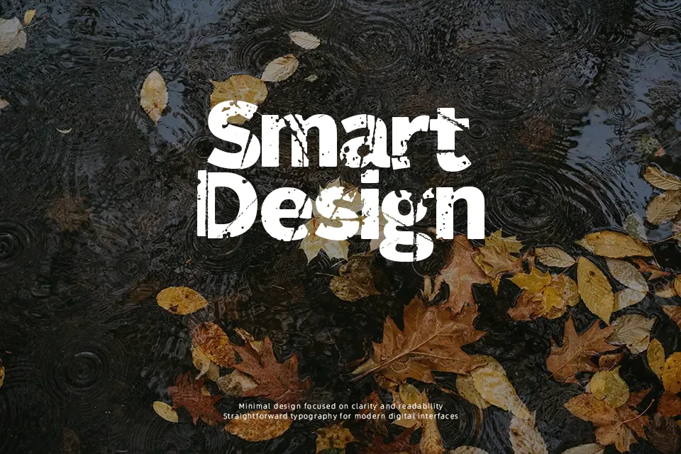 321 Perfect Font Display Font Preview for Poster