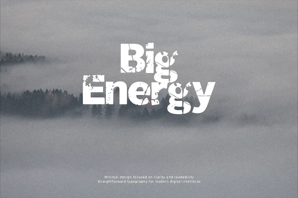 321 Perfect Font Font Preview for Bold Social Media