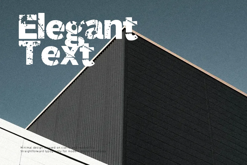 321 Perfect Font Font Preview for Dark Music