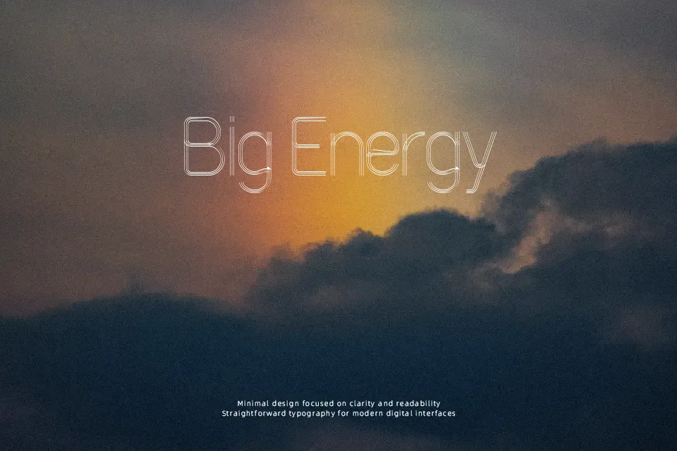 60s Stripe Font Font Preview for Energetic Packaging