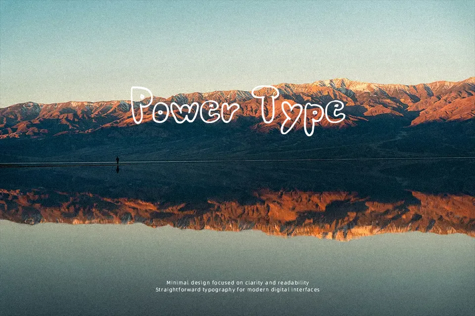 80er Teenie Demo Font Font Preview for Groovy Poster