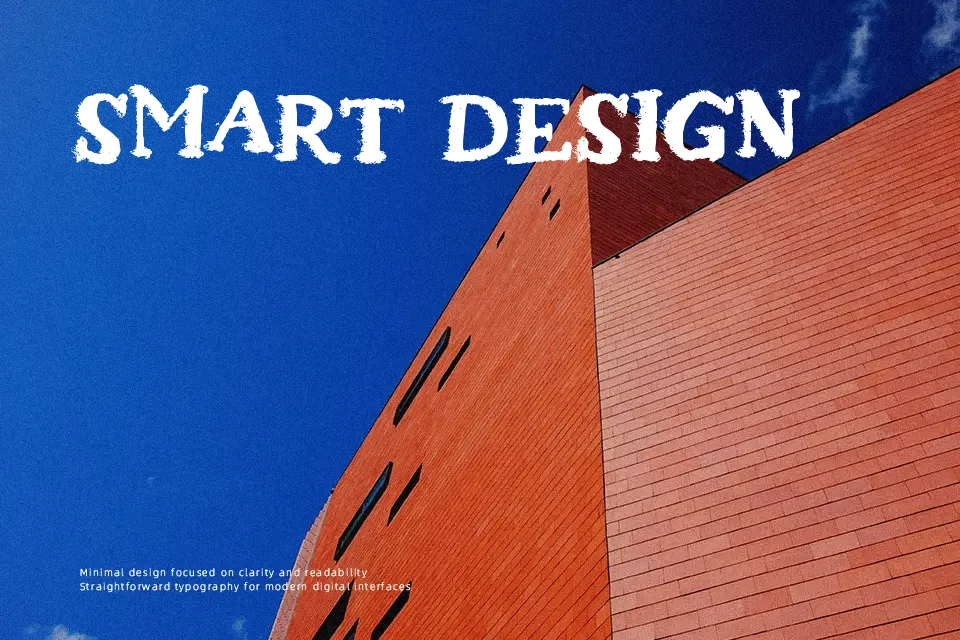 A Abrasion Font Display Font Preview
