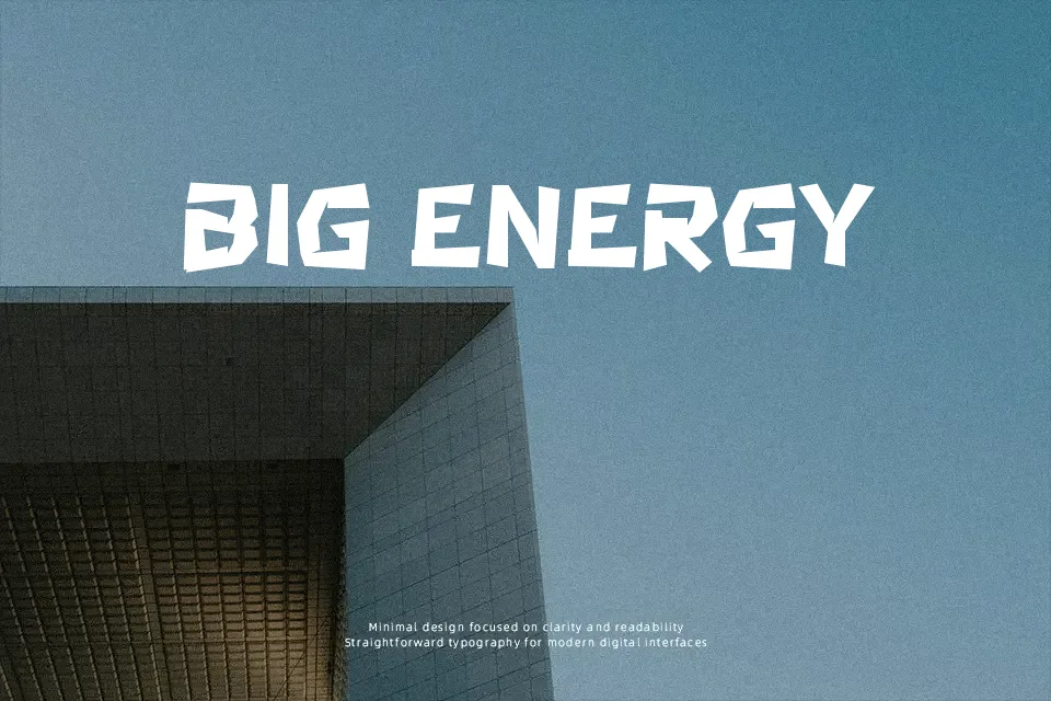 A Art Paper Font Font Preview for Warm Social Media