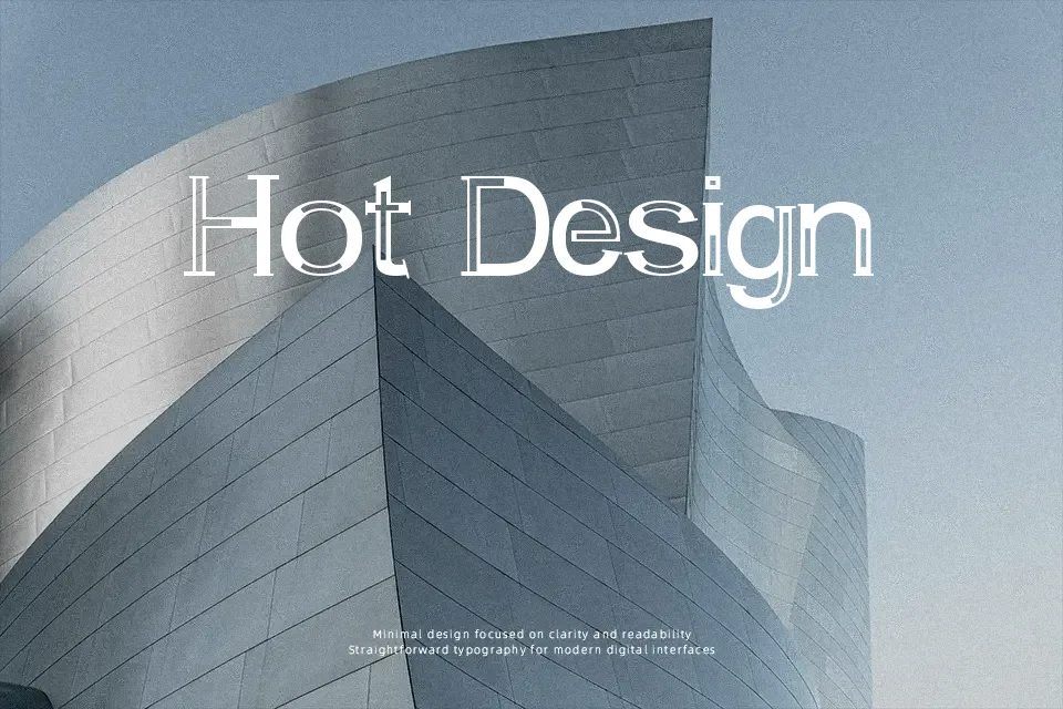 A Bit Empty Font Font Preview for Creative Branding