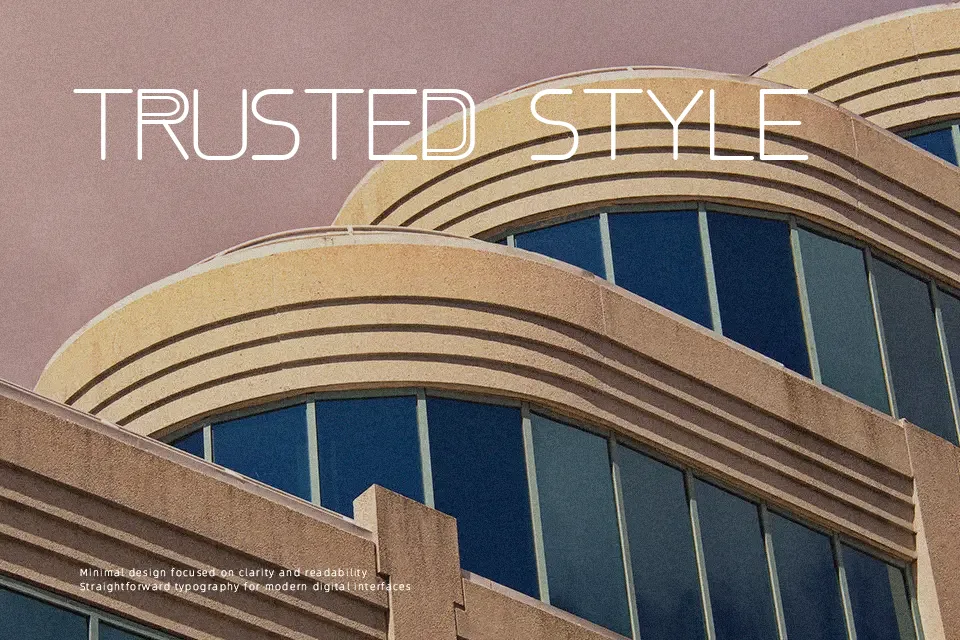 A Cappella Font Font Preview for Groovy Advertising