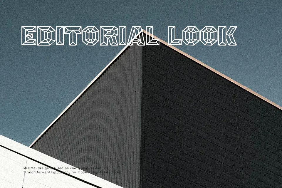 a Font Preview for Artistic Poster