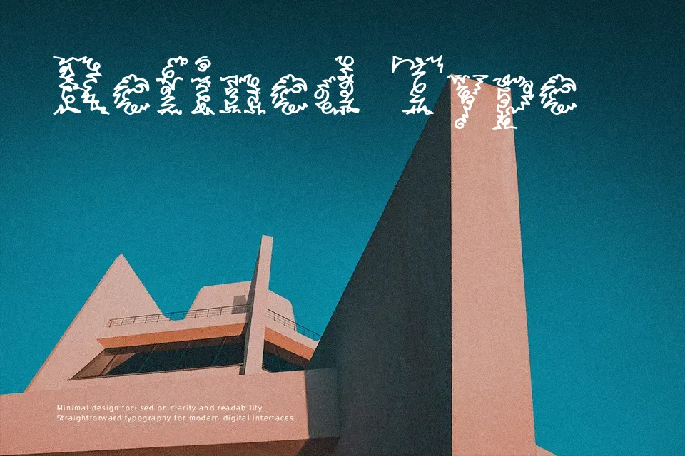A Morris Line Font Font Preview for Vintage Headline