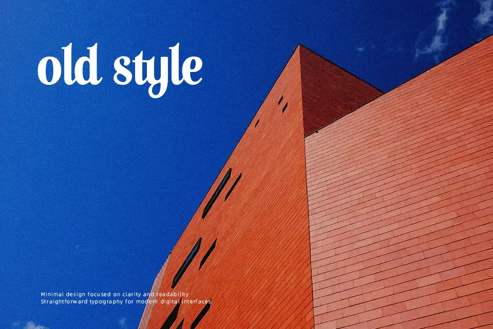 A Pompadour Display Font Font Preview for Dramatic Poster