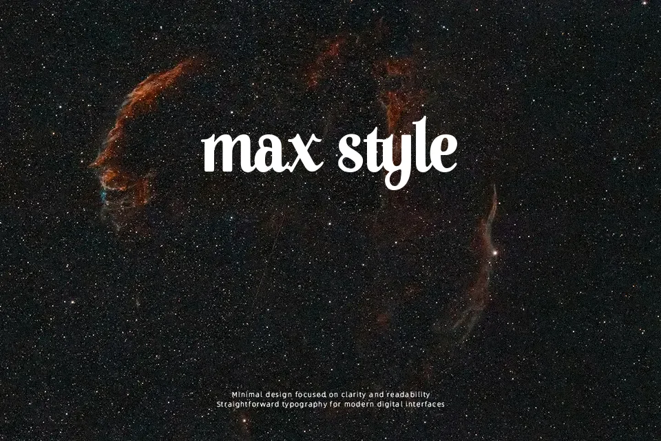 A Pompadour Display Font Serif Font Preview for Fashion