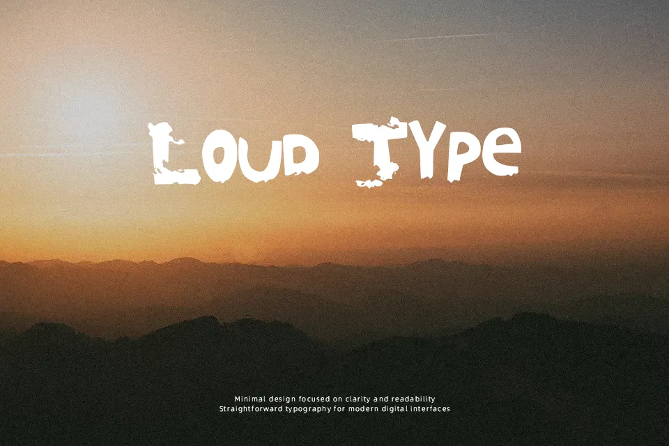A Vida Nova Font Font Preview for Grunge Halloween