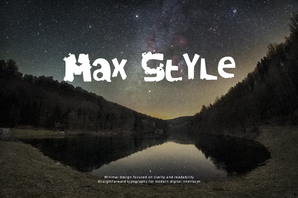 A Vida Nova Font Font Preview for Bold Headline