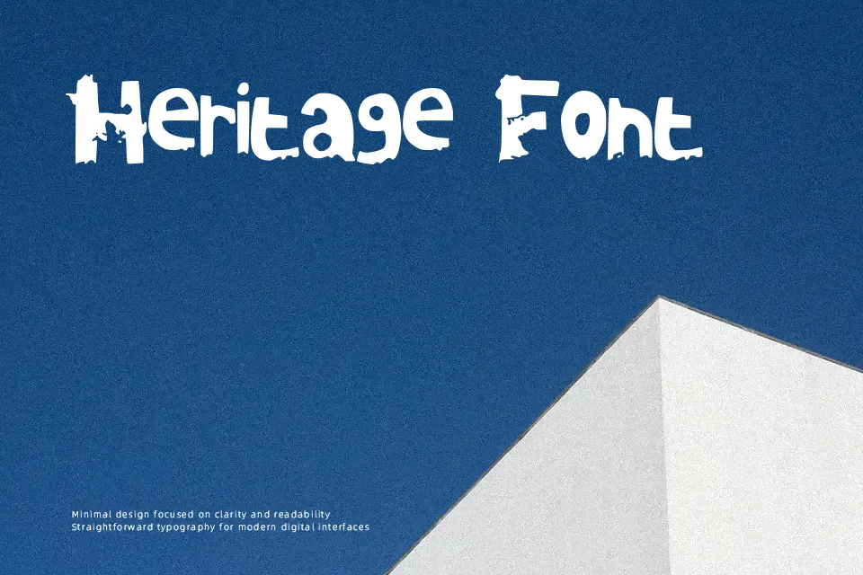 A Vida Nova Font Font Preview for Vintage Headline