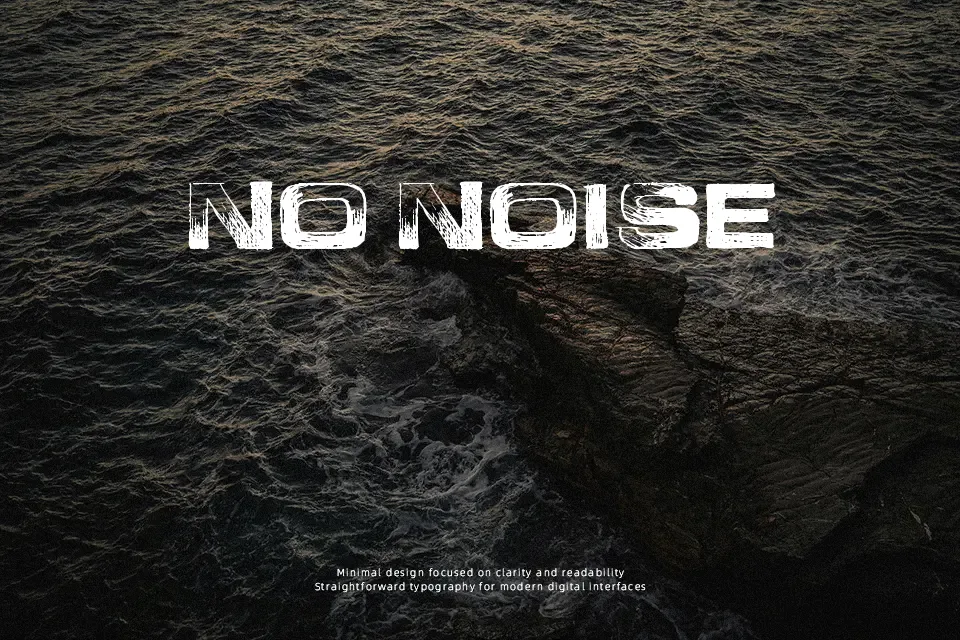 Abandon Font Font Preview for Dark Logo