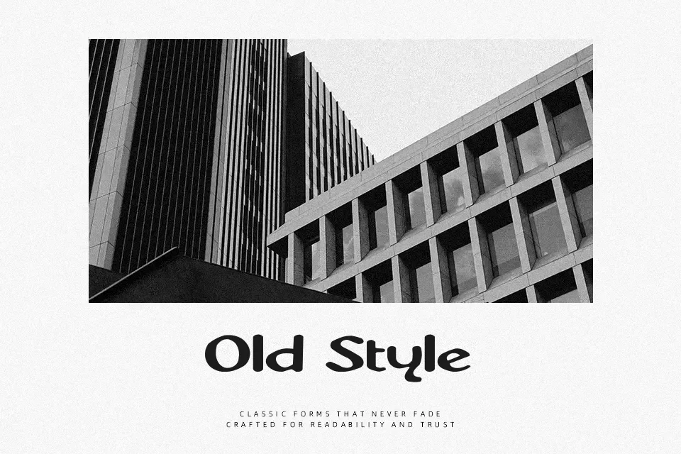 Abbey Font Serif Font Preview for Music