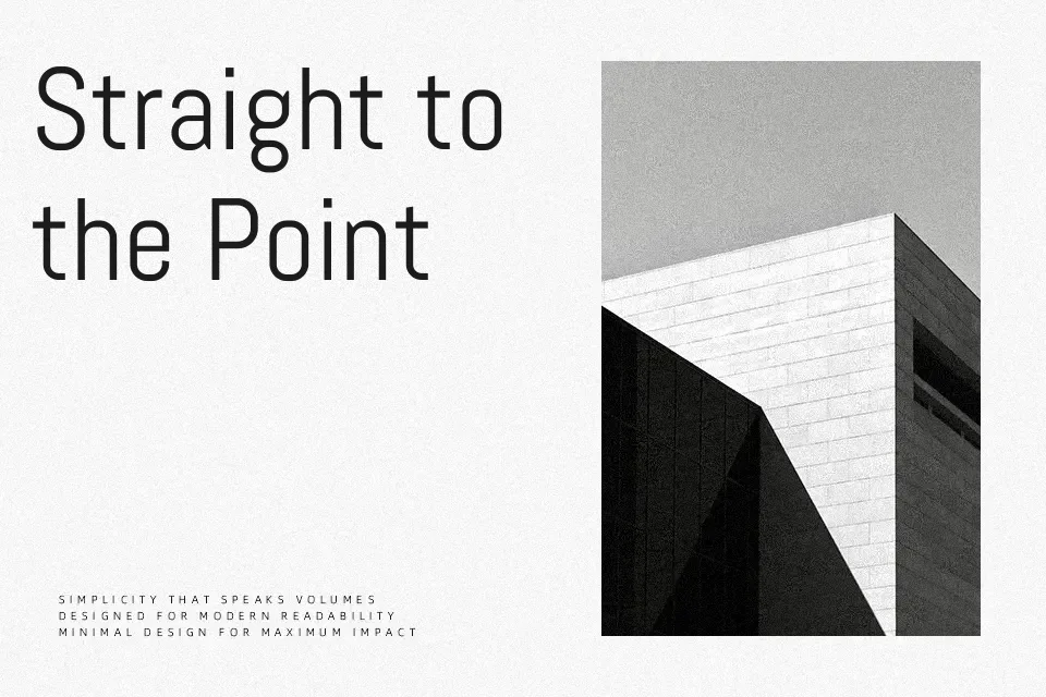 Abel Font Font Preview for Advertising