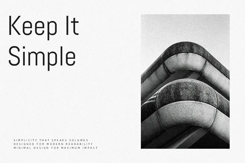 Abel Font Font Preview for Advertising