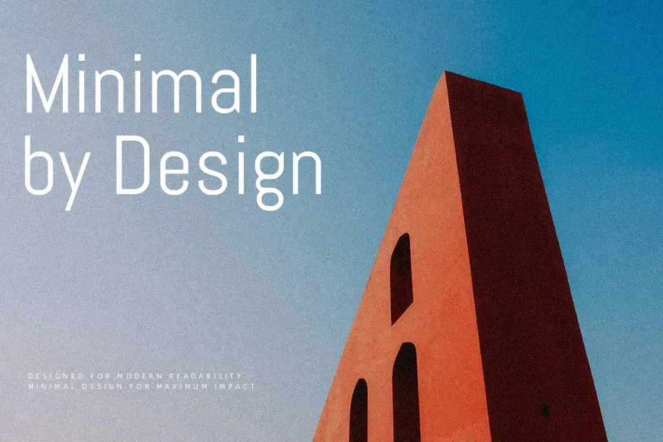 Abel Font Font Preview for Advertising
