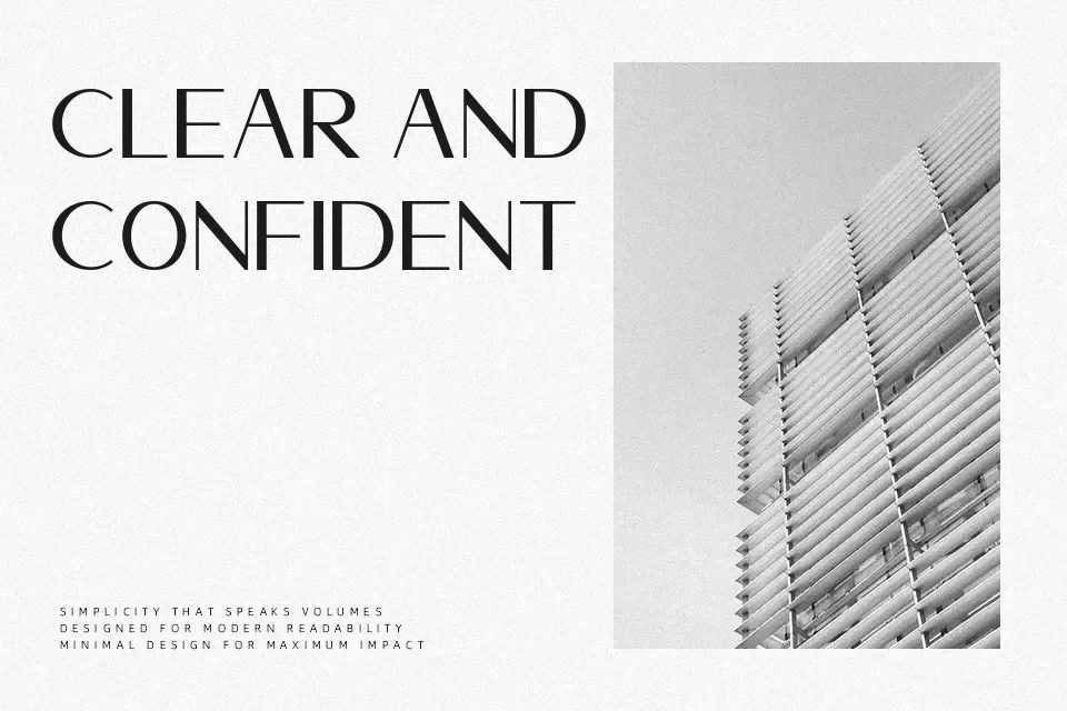 Abenda Font Sans Serif Font Preview for Logo