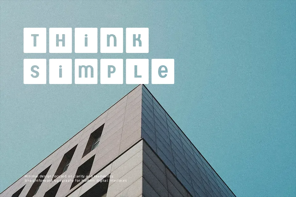 Aberforth Tiles Font Font Preview for Dark Branding