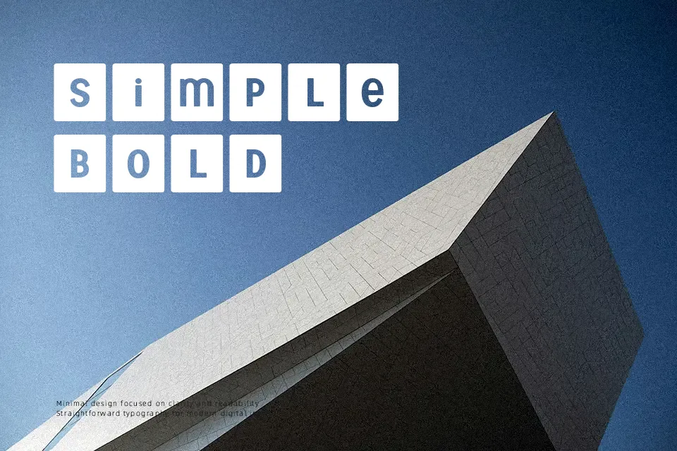 Aberforth Tiles Font Font Preview for Dark Packaging