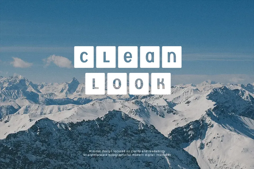 Aberforth Tiles Font Geometric Font Preview for Branding