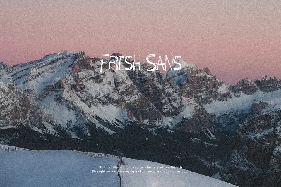Above Ground Font Font Preview for Dark Music