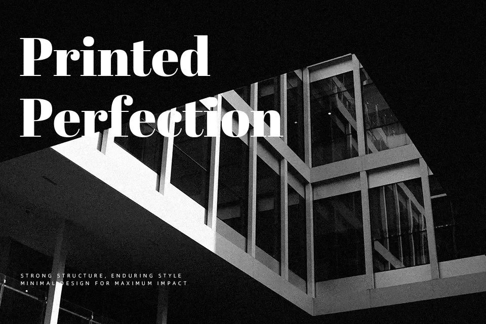 Abril Fatface Font Font Preview for Dramatic Editorial