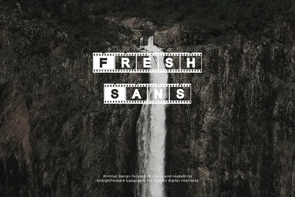 AC Fimstrip Font Decorative Font Preview for Headline