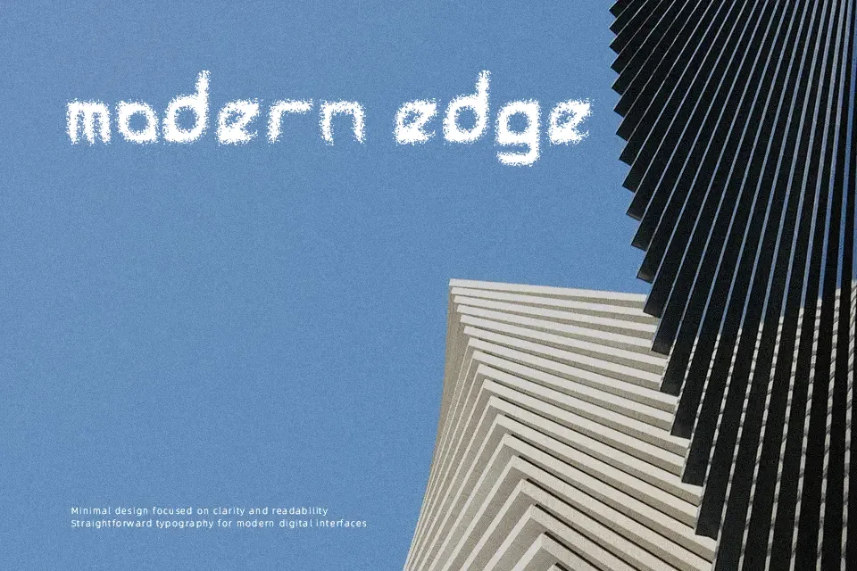 Accessories Urban Font Font Preview for Energetic Poster