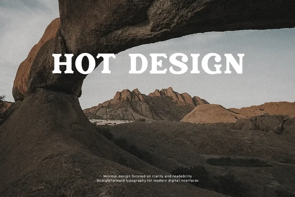 Acherone Font Font Preview for Dynamic Poster