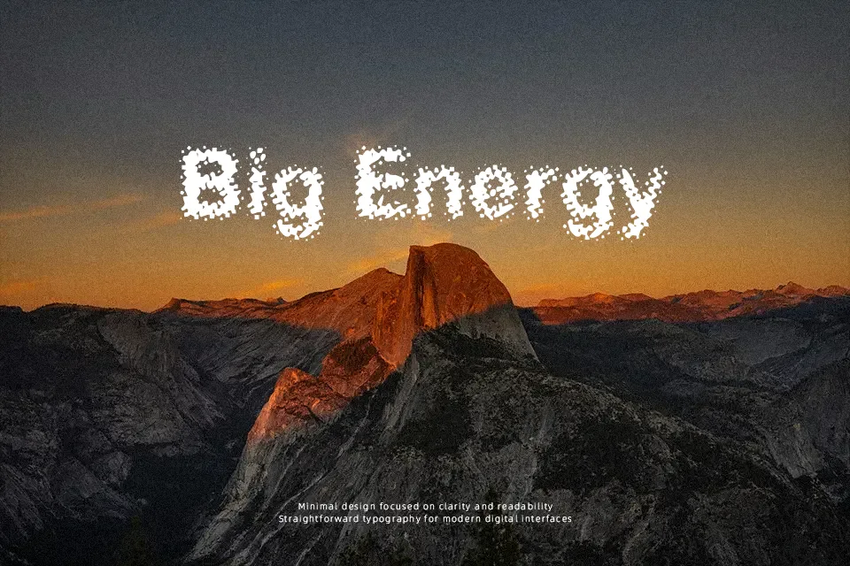 Acidic Font Font Preview for Poster