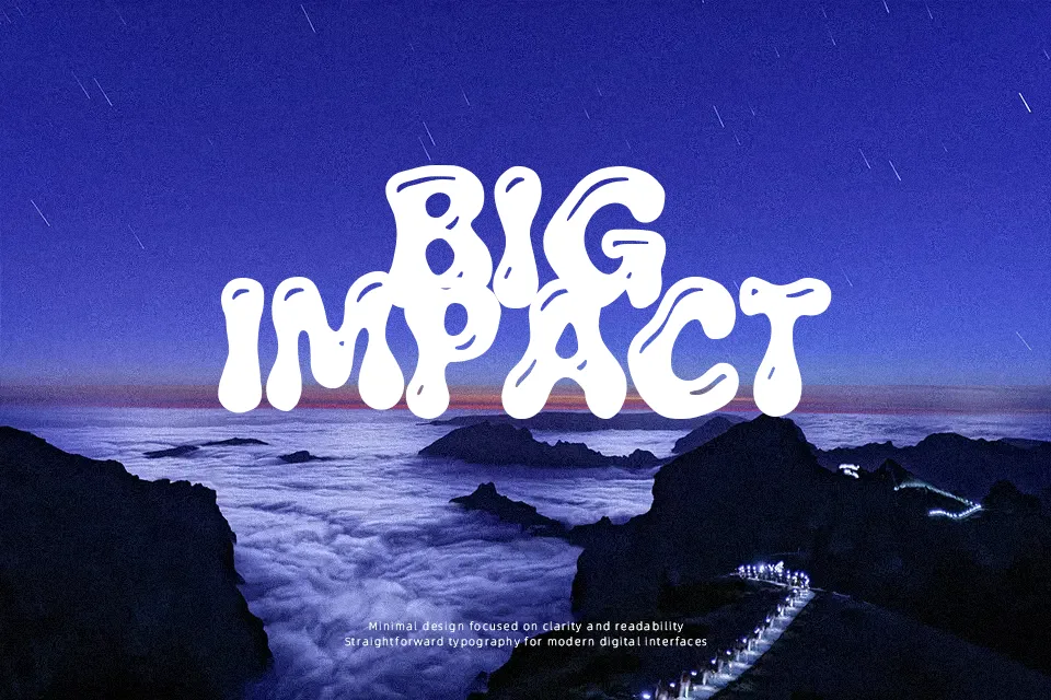 Acidrop Font Font Preview for Music