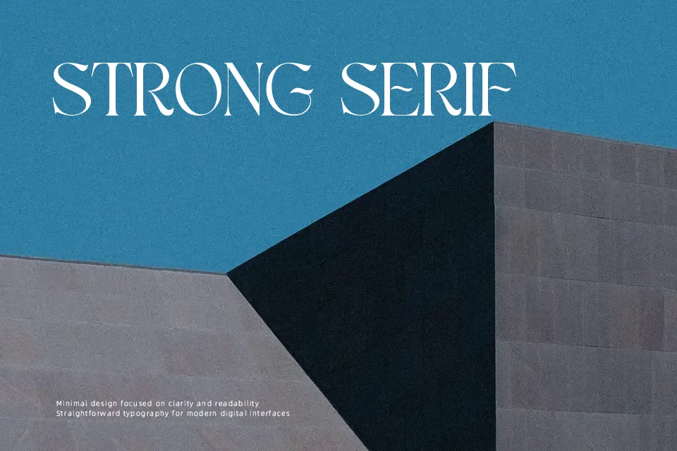 Acros Font Font Preview for Packaging
