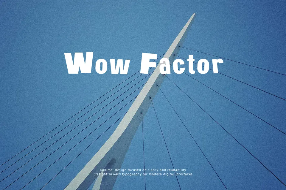 Action of the Time Font Font Preview in Latin