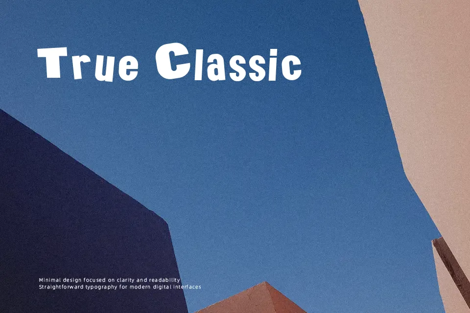 Action of the Time Font Font Preview for Dramatic Advertising