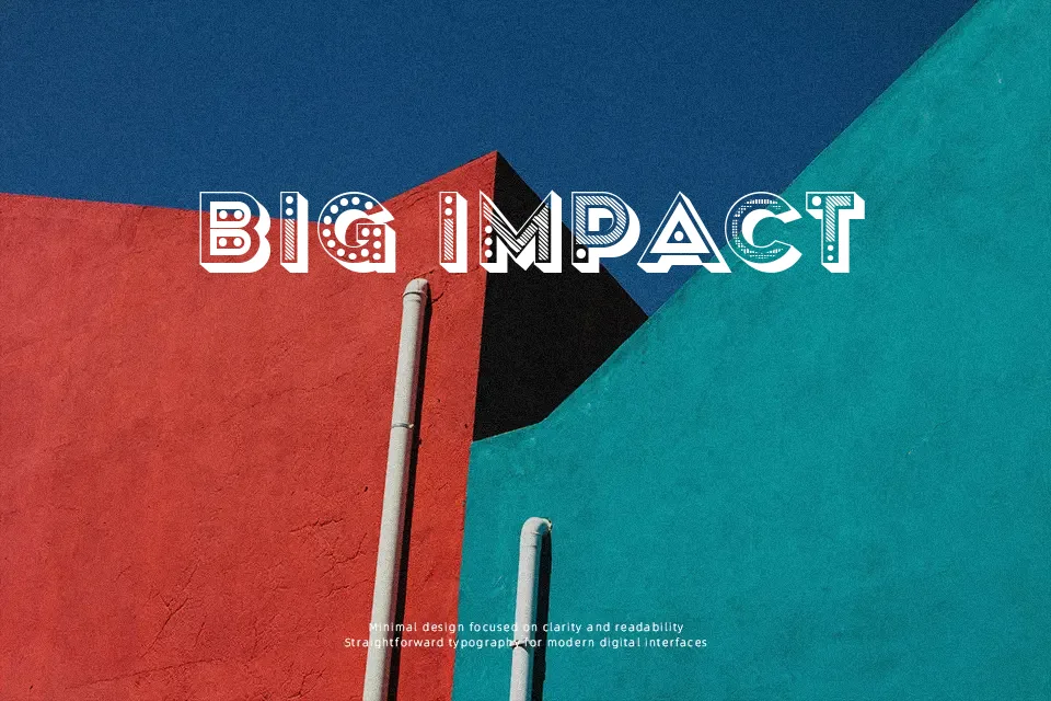 Adagio Font Geometric Font Preview for Logo