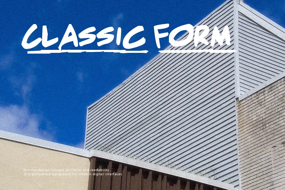 Adam Warren Pro Font Font Preview for Friendly Editorial