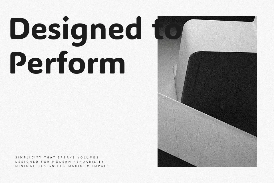 ADLaM Display Font Font Preview for Bold Editorial