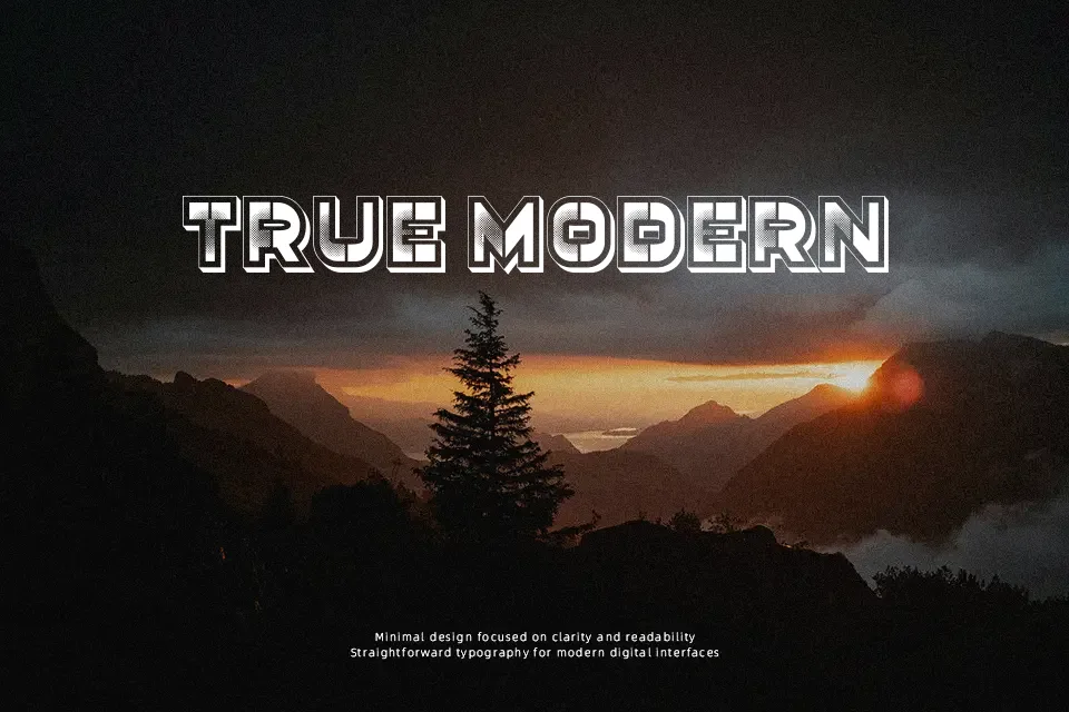 Adopted Font Decorative Font Preview for Poster